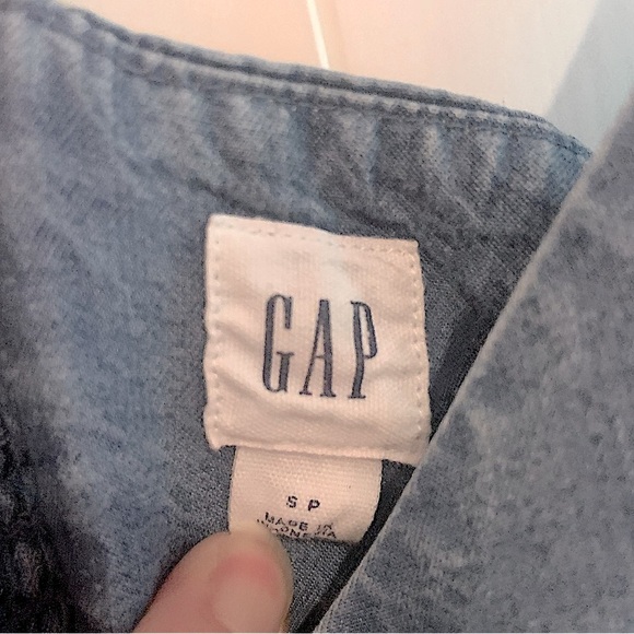 GAP soft brushed denim-style dress — like new! - Picture 3 of 6